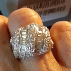 FINAL SALE Cz 925 sterling silver ring